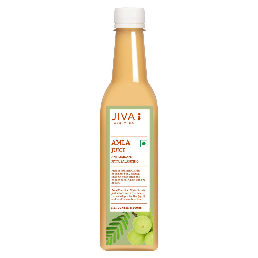 Jiva Ayurveda Amla Juice and Aloevera Juice Combo | Grocsy