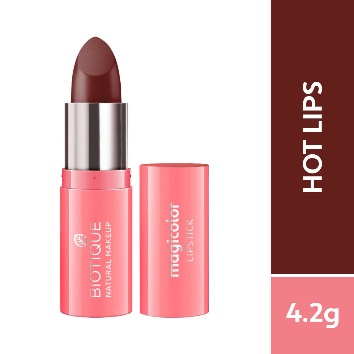 Biotique Magicolor Lipstick - Hot Lips | Grocsy