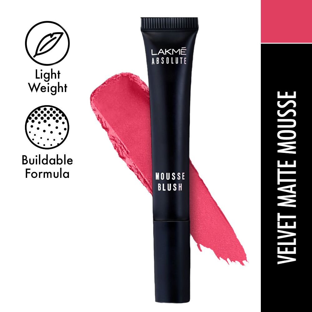 Lakme Absolute Mousse Blush - Pink Berry | Grocsy