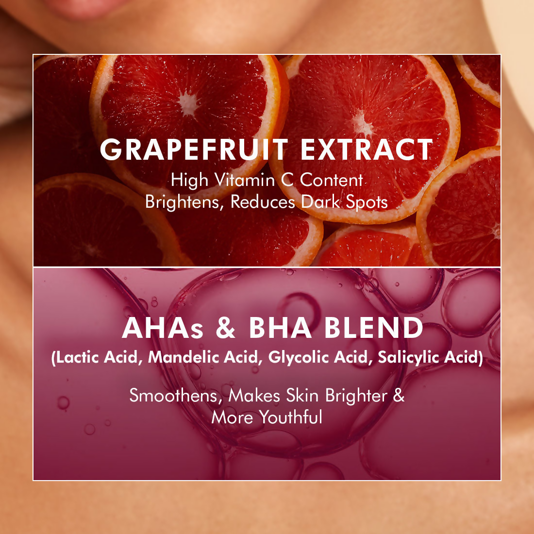 mCaffeine Glow Boost Grapefruit Body Scrub | Grocsy