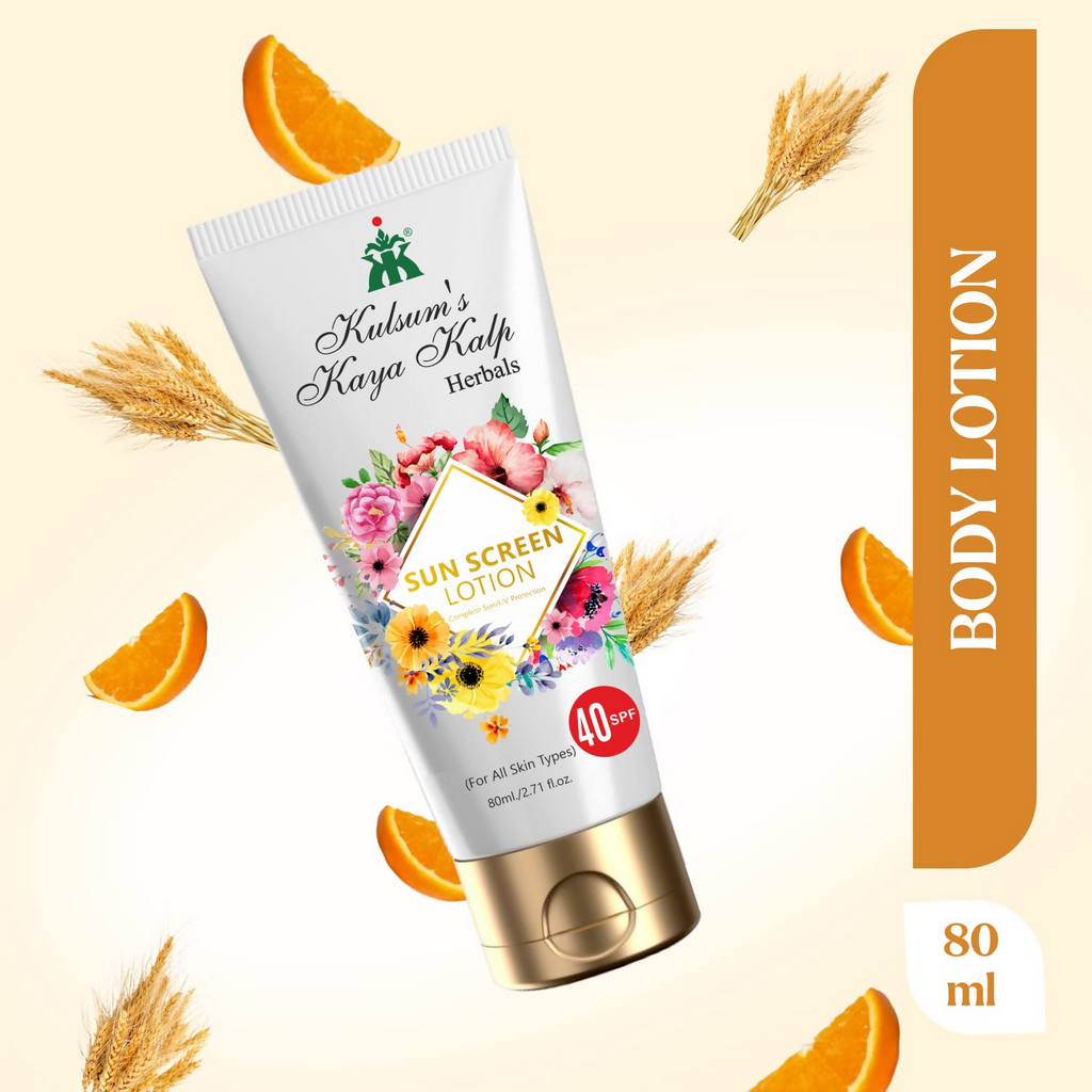 Kulsum's Kaya Kalp Sun Screen Lotion SPF 40 | Grocsy