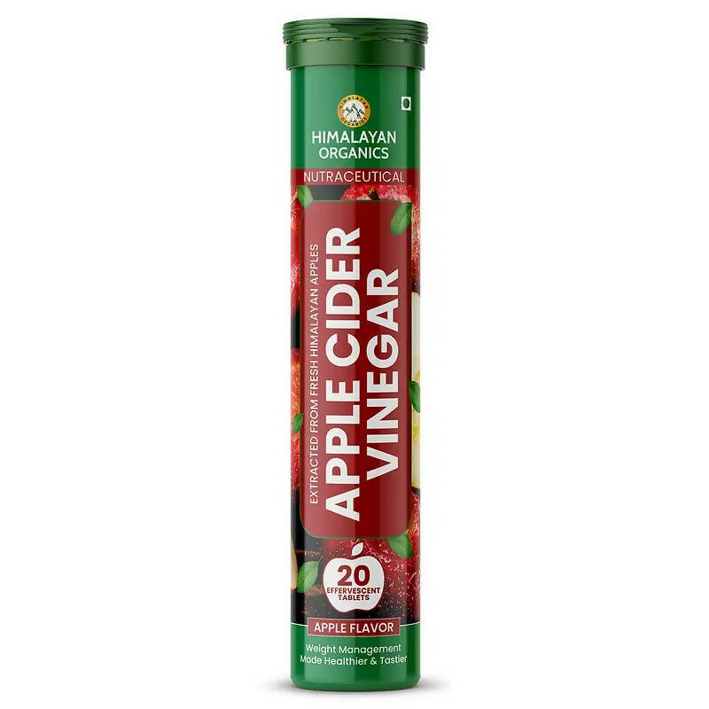 Himalayan Organics Apple Cider Vinegar Effervescent Tablets | Grocsy