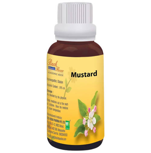 Bio India Homeopathy Bach Flower Mustard Dilution | Grocsy