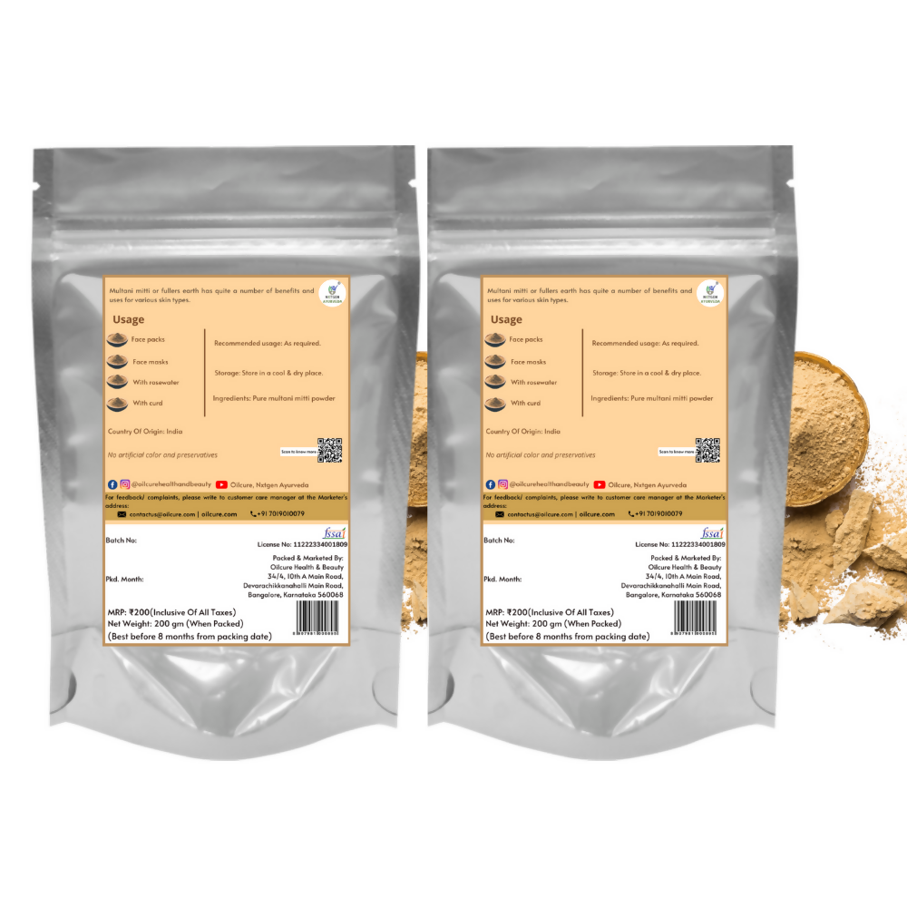 Nxtgen Ayurveda Multani Mitti Powder | Grocsy