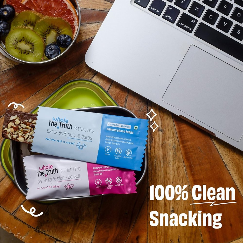 The Whole Truth Energy Bars - Almond Choco Fudge | Grocsy