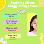 Puddles Organic Tangy Candy Lotion For Kids with Almond Oil, Kokum Butter & Natural Fruit Extracts for Happy Skin & Soften Dry Skin | Grocsy