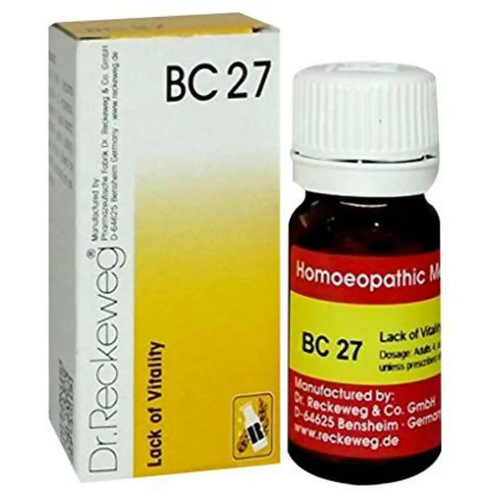 Dr. Reckeweg Bio-Combination 27 (BC 27) Tablets | Grocsy