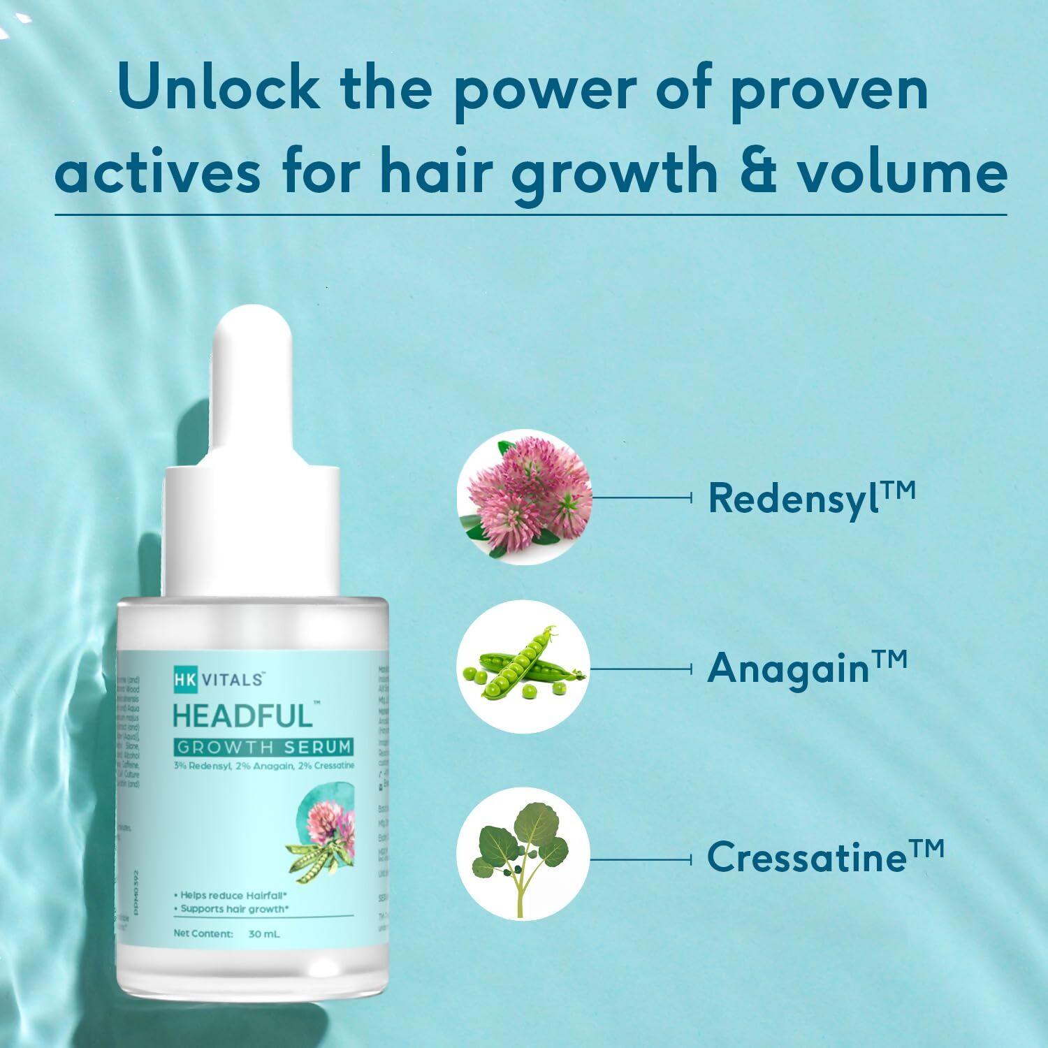HK Vitals Headful Growth Serum | Grocsy