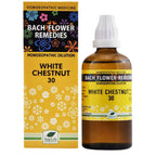 New Life Homeopathy Bach Flower Remedies White Chestnut Dilution | Grocsy