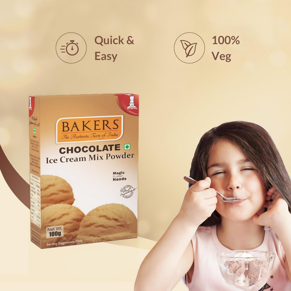 BAKERS Chocolate Ice Cream Powder | Grocsy