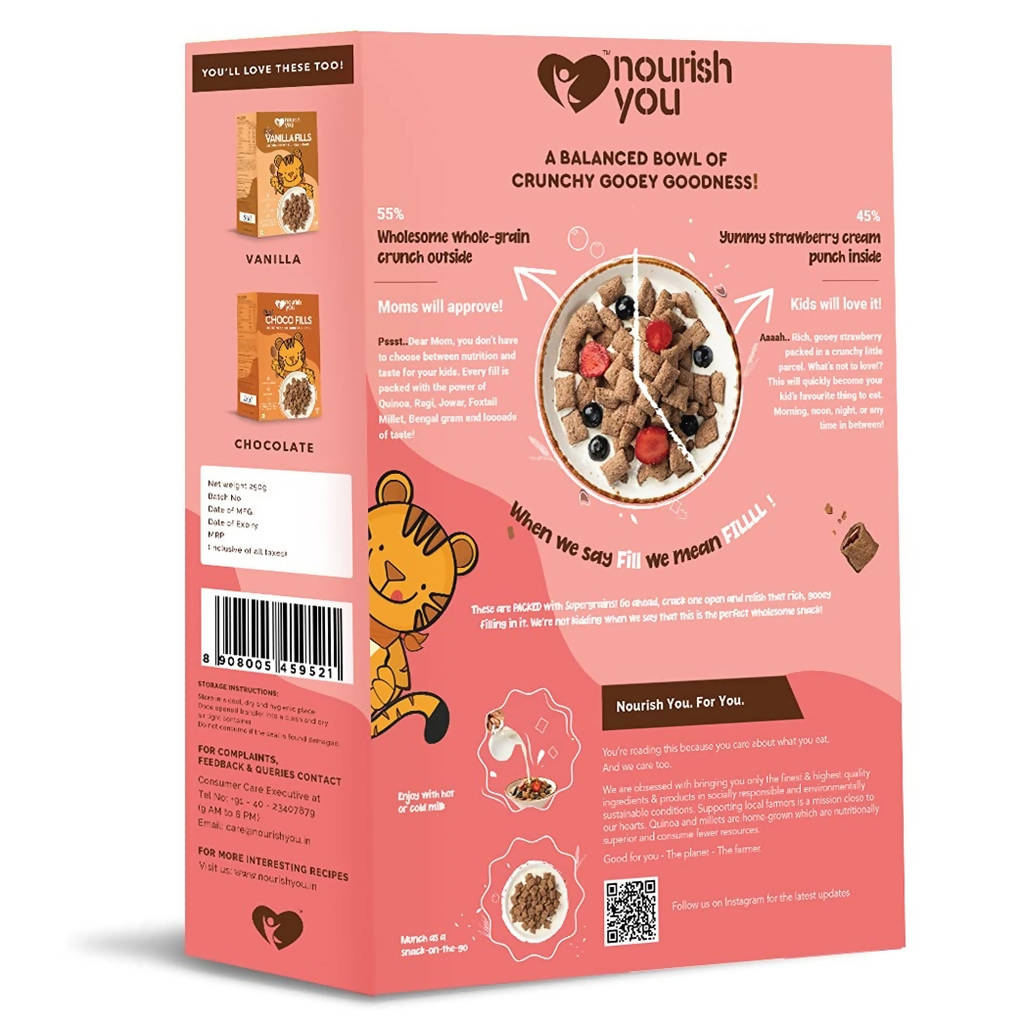 Nourish You Berry Fills Goodness of Quinoa and Ragi | Grocsy