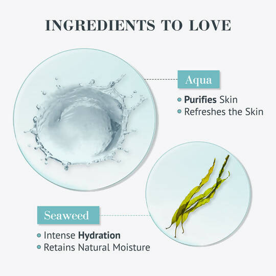 Good Vibes Aqua & Sea Mineral Hydration Booster Face Serum | Grocsy