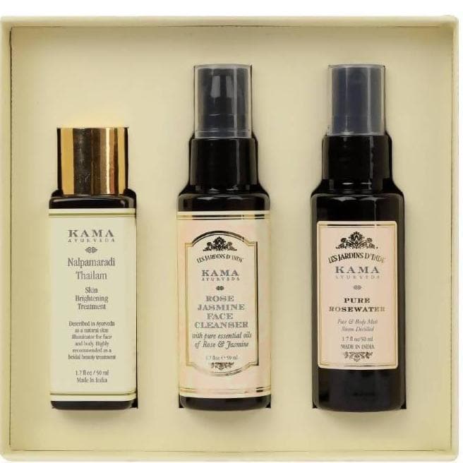 Kama Ayurveda 3 Step Skincare Gift Box | Grocsy