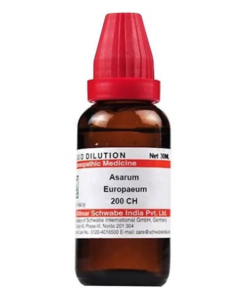 Dr. Willmar Schwabe India Asarum Europaeum Dilution | Grocsy
