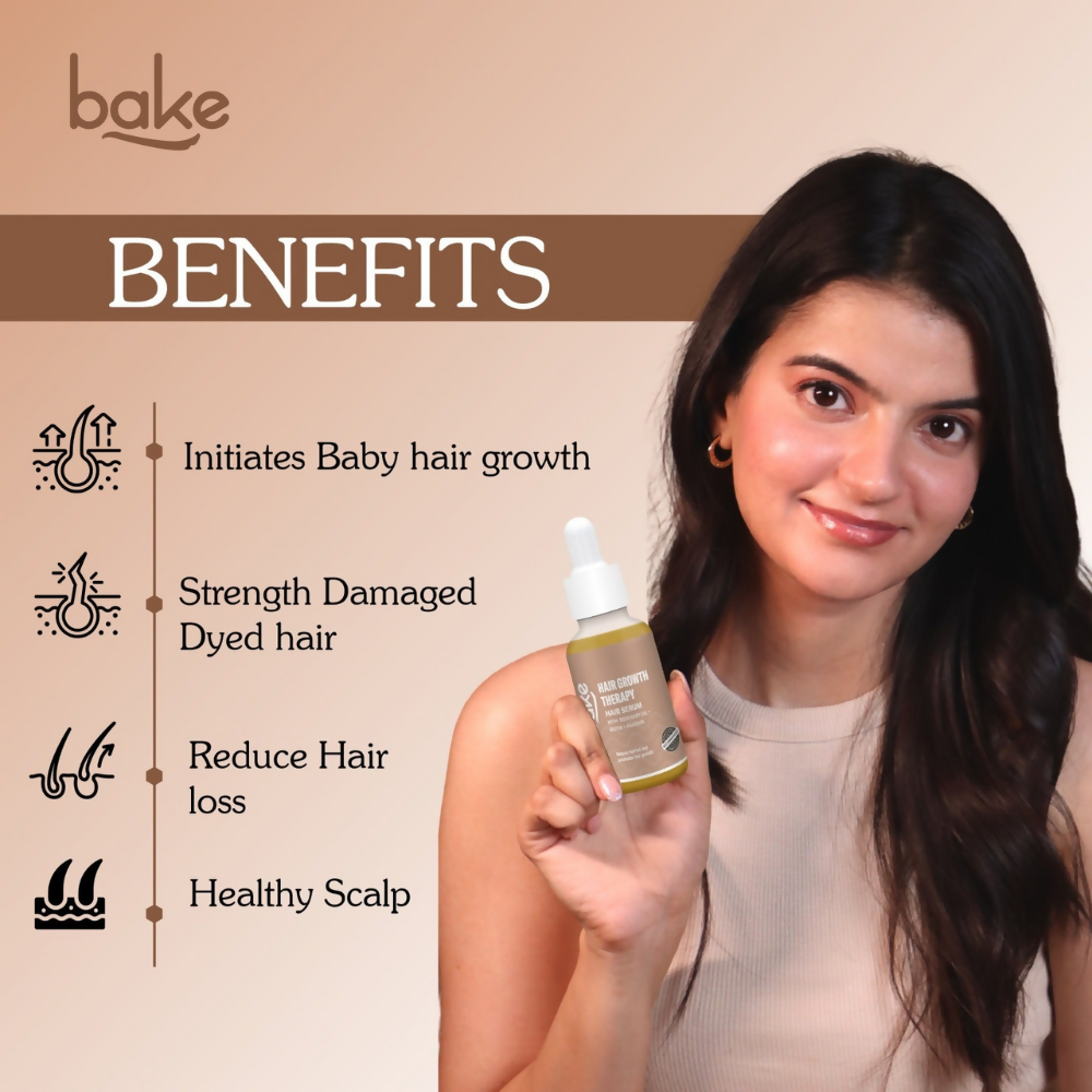 Bake Pure Rosemary Oil Hair Serum with Anagain & Biotin | Grocsy