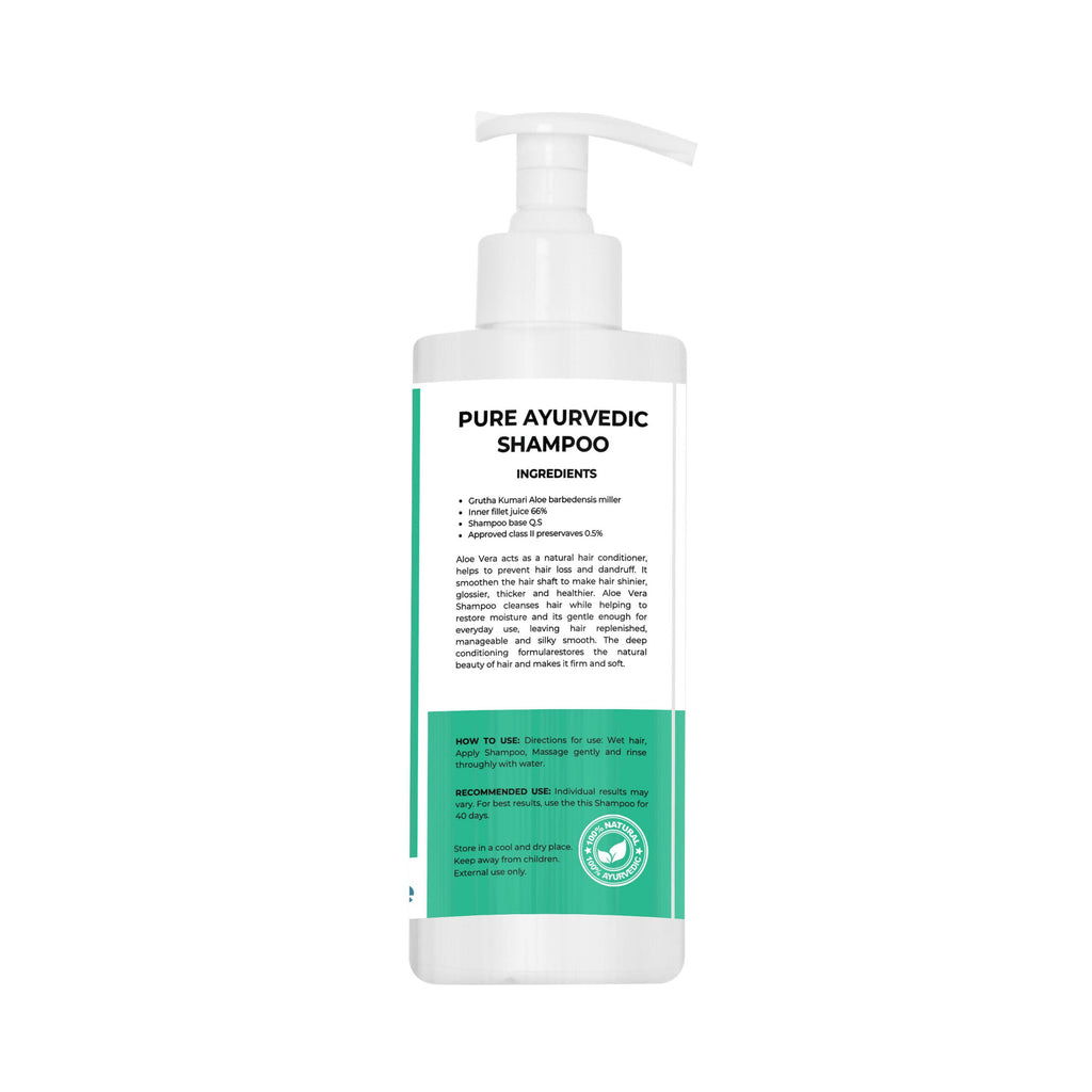 The Ayur House B Aloe Herbal Shampoo | Grocsy