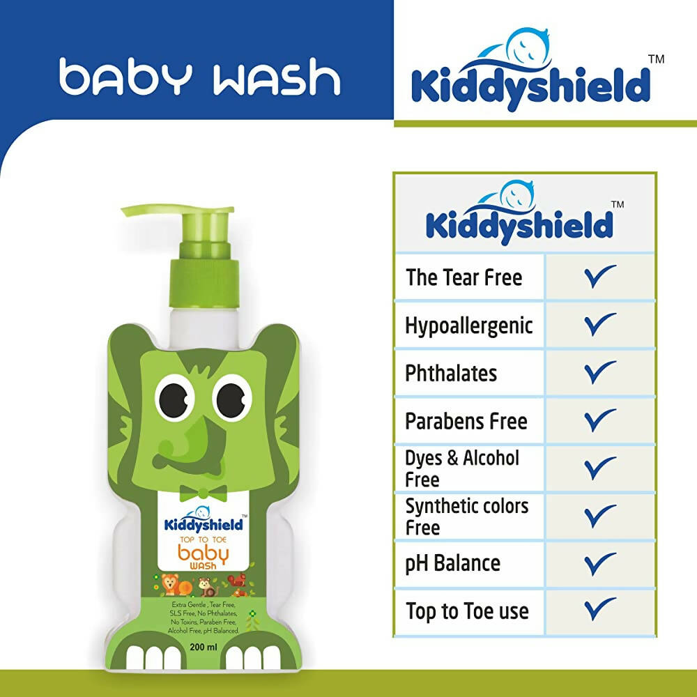 Kiddyshield Top To Toe Baby Wash | Grocsy