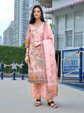 Joban Fashion Pink Position Digital Print With Position Foil Kurta Set | Grocsy