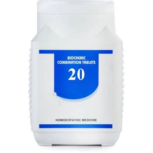 Bakson's Homeopathy Biochemic Combination 20 Tablets | Grocsy