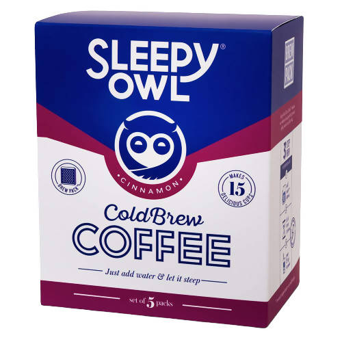 Sleepy Owl Cinnamon Cold Brew Coffee | Grocsy