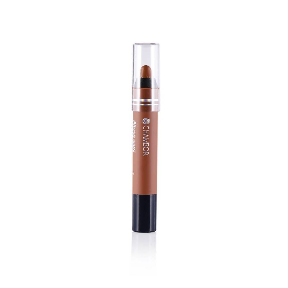 Chambor Saddle Brown 10 Extreme Matte Long Wear Lip Colour | Grocsy