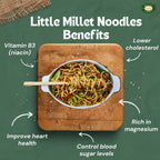 Millet Amma Little Millet Instant Noodles | Grocsy