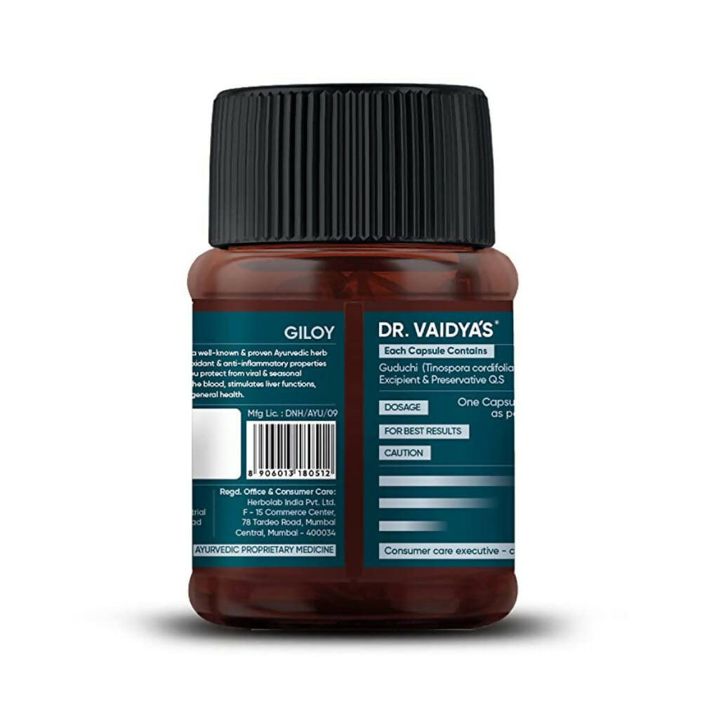 Dr. Vaidya's Giloy Capsules | Grocsy