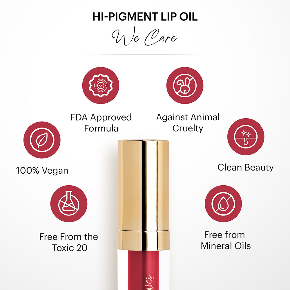 Parul Garg Beauty Organics Hi Pigment Lip Oil - Donna | Grocsy