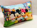 Unique Fashion Microfibre Filled Cushion For Kids - Mickey Minnie Tickets | Grocsy