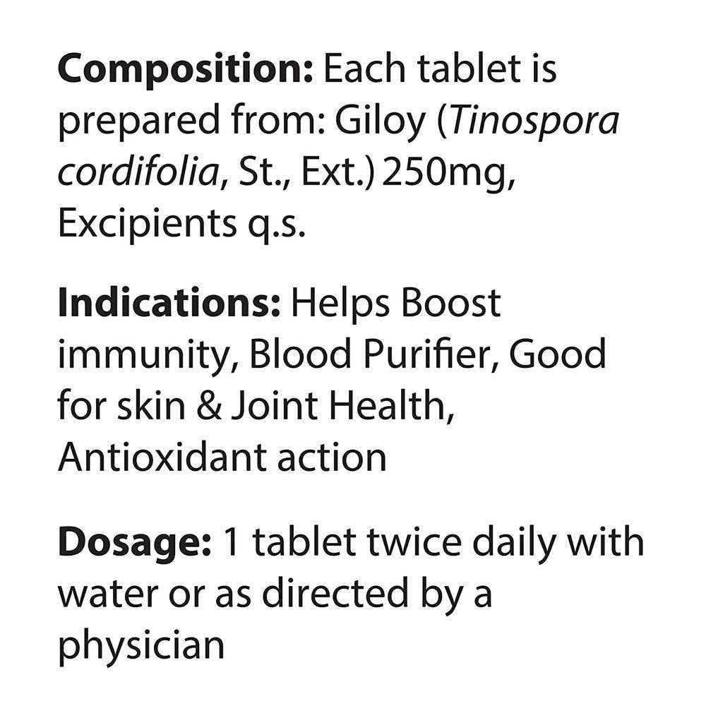 Dabur Giloy Tablets Immunity Booster | Grocsy