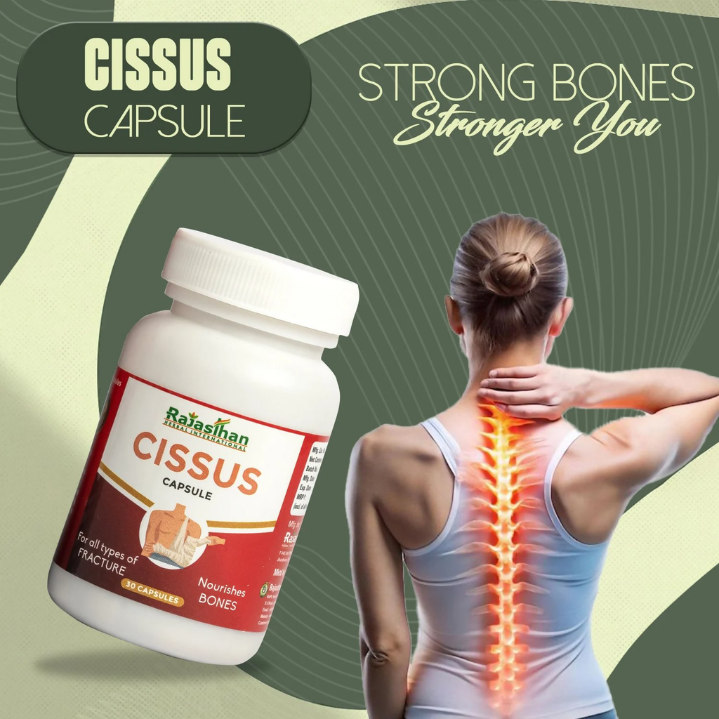 Rajasthan Herbals Cissus Capsules | Grocsy