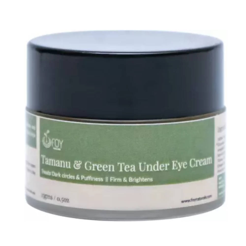 FOY Naturals Tamanu & Green Tea Under Eye Cream | Grocsy