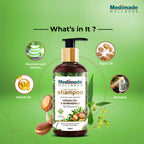 Medimade Wellness Anti Hair Fall Shampoo with Argan Oil & Bhringraj | Grocsy