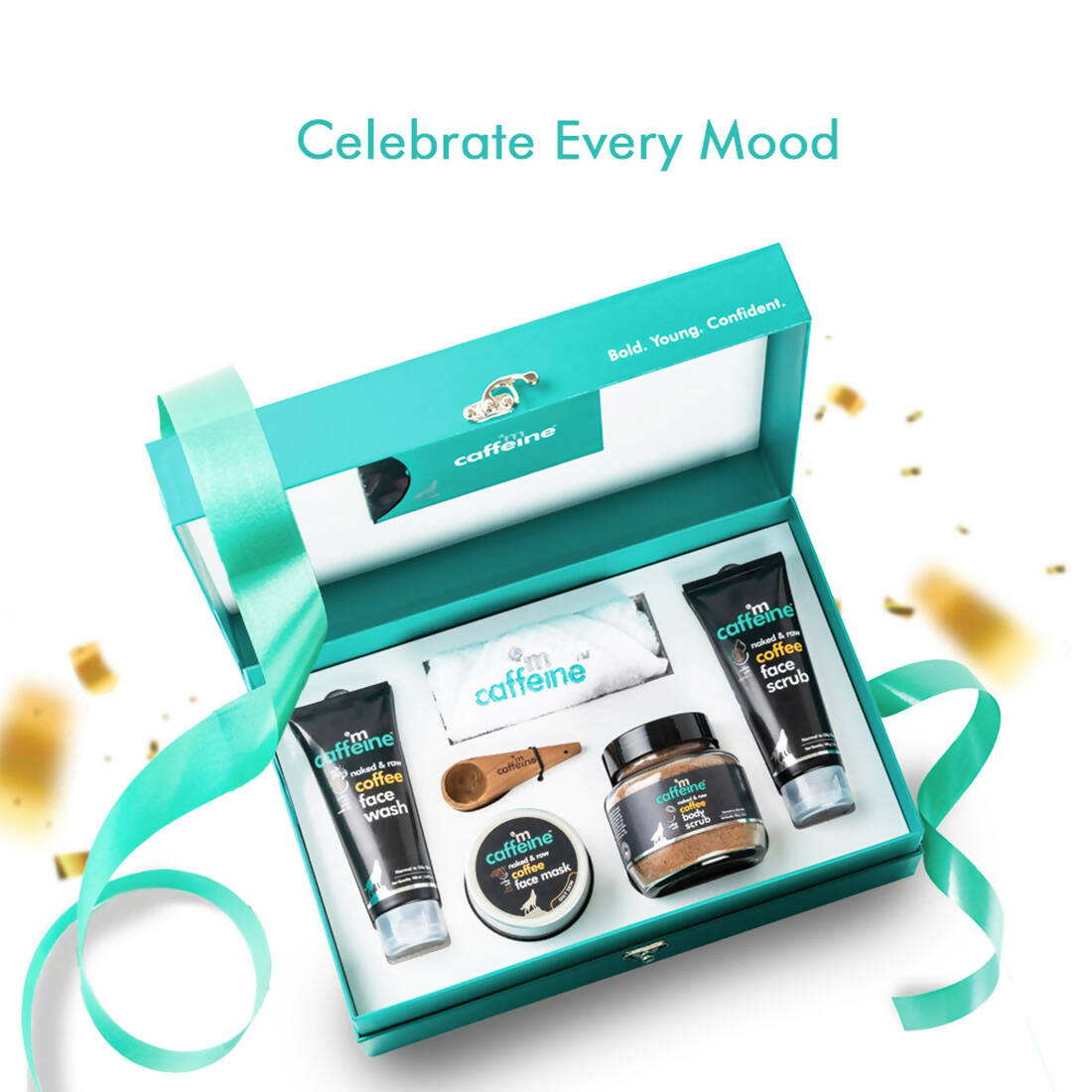 mCaffeine Coffee Mood Skin Care Gift Kit | Grocsy