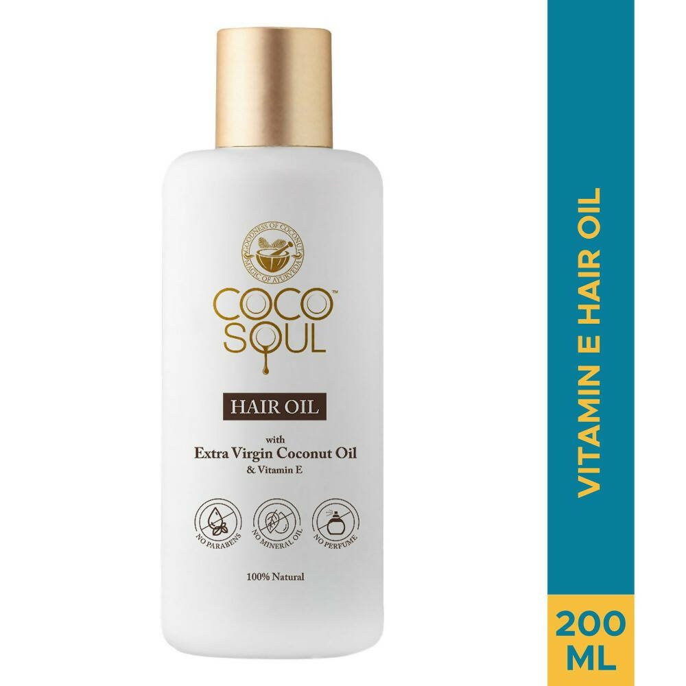 Coco Soul Extra Virgin Coconut Hair Oil | Grocsy