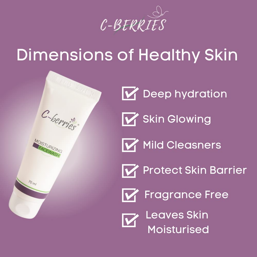 C-berries Moisturizing Facewash | Grocsy