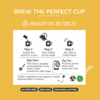 TeaFit Premium NO SUGAR Instant Saffron Tea Premix | Grocsy