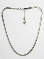 NVR Women German Silver Oxidised Chain | Grocsy