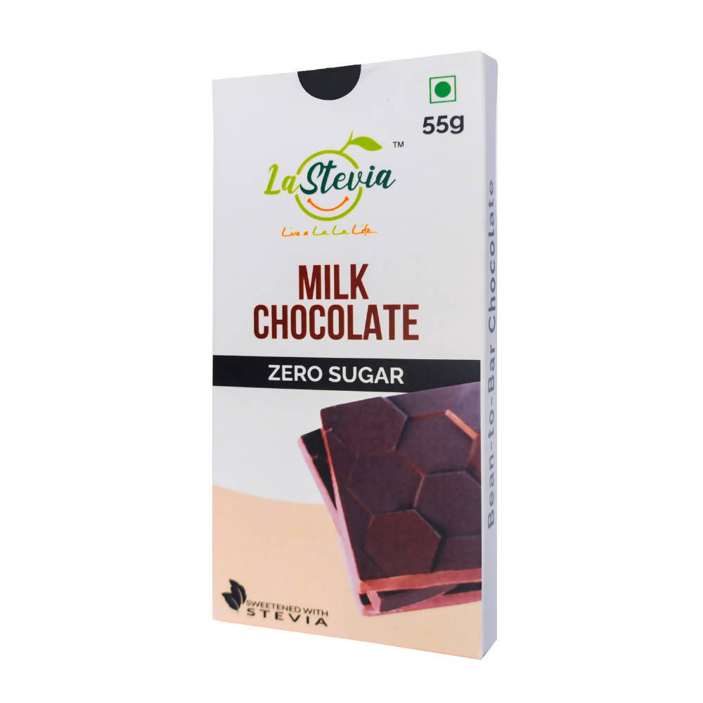 LaStevia Zero Sugar Milk Chocolate Sweetened with Stevia | Grocsy