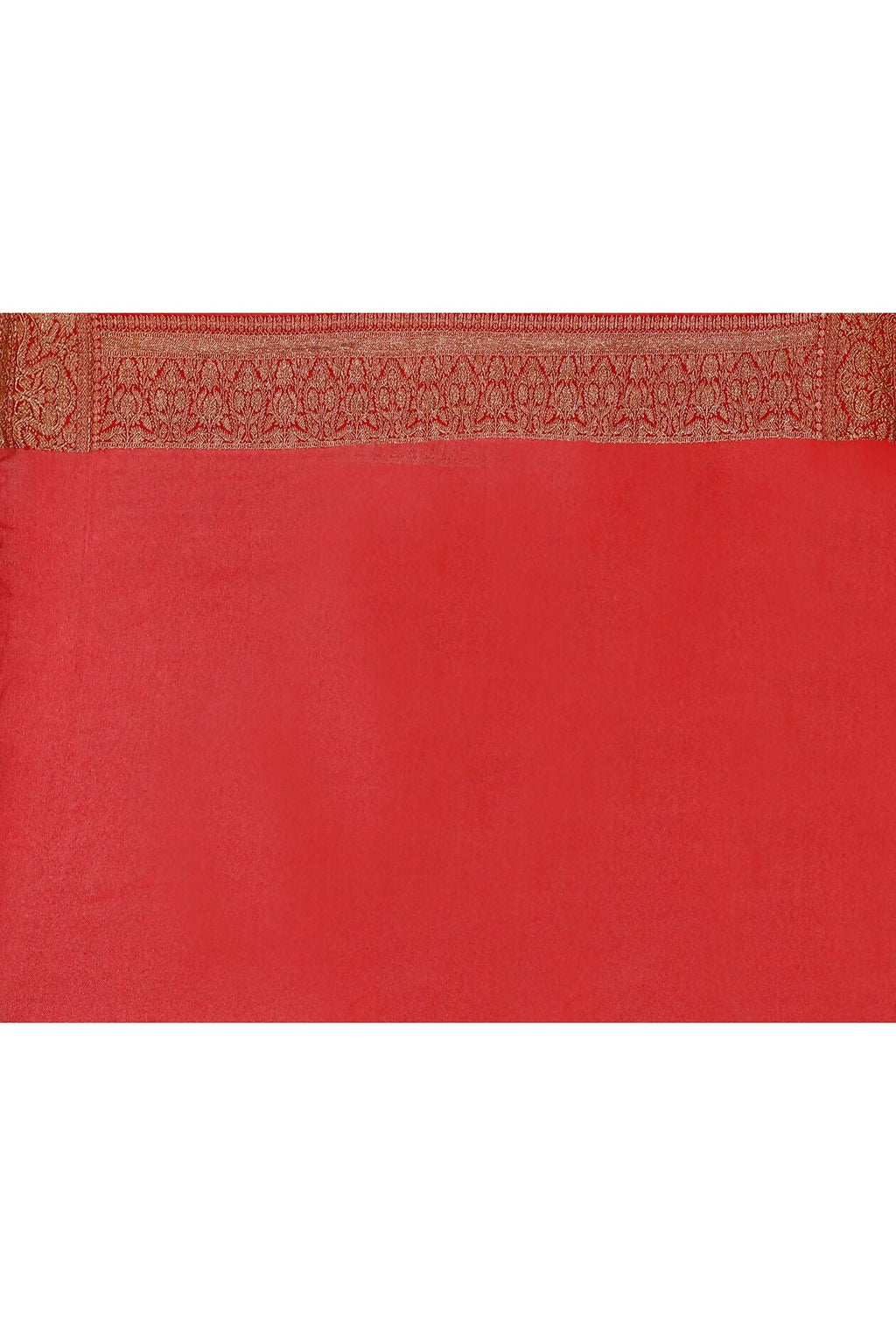Joban Fashion Green Crepe Chiffon Pure Handloom Banarasi Silk Saree | Grocsy