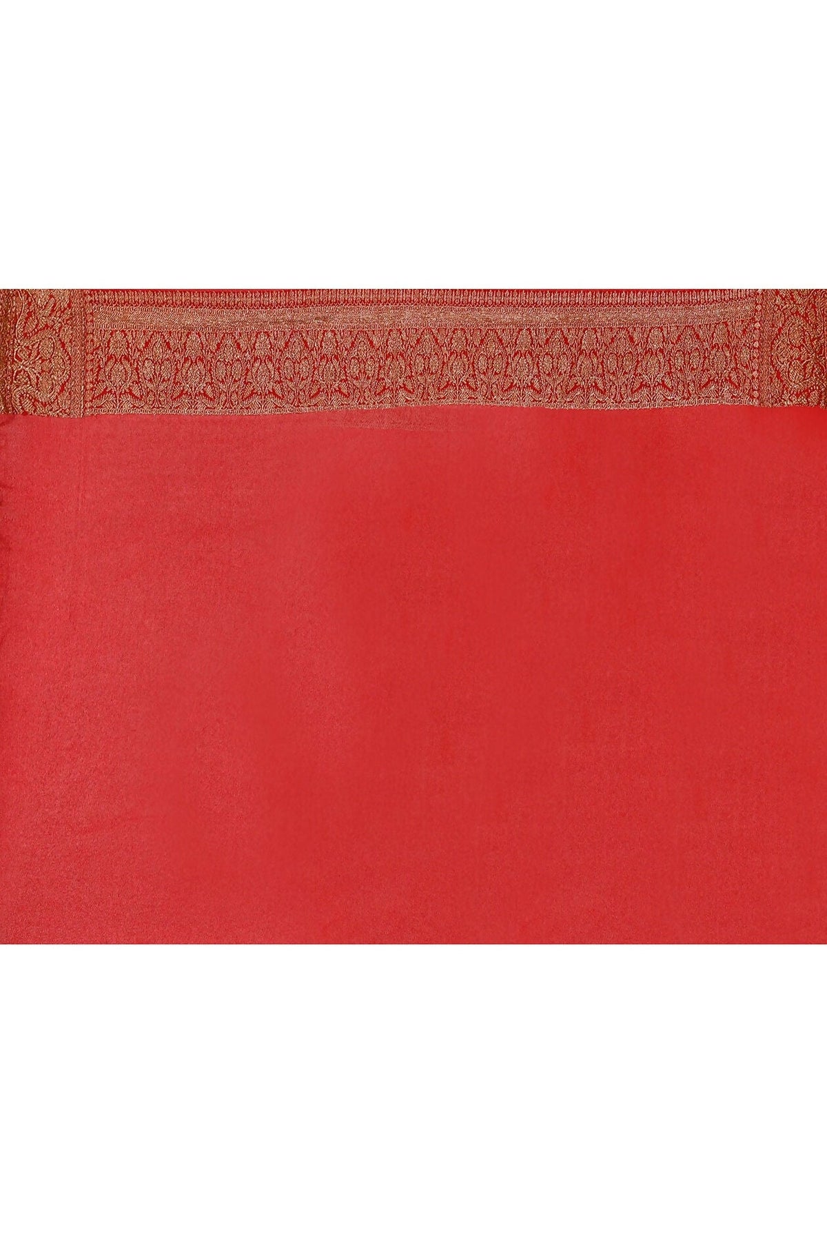 Joban Fashion Green Crepe Chiffon Pure Handloom Banarasi Silk Saree | Grocsy