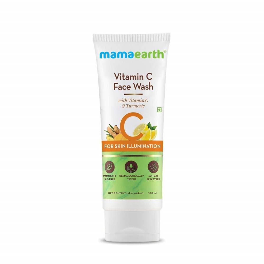 Mamaearth Vitamin C Face Wash For Skin Illumination | Grocsy