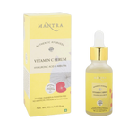 Mantra Herbal Vitamin C Serum With Hyaluronic Acid and Arbutin | Grocsy