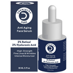 Dermistry 2% Retinol Hyaluronic Night Moisturizer Cream Serum For Anti Aging Fine Lines & Wrinkles | Grocsy