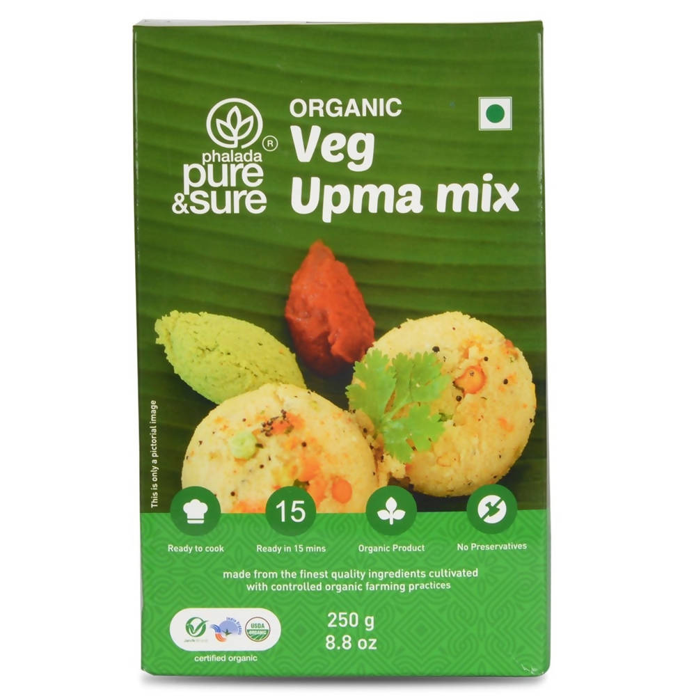 Pure & Sure Organic Veg Upma Mix | Grocsy