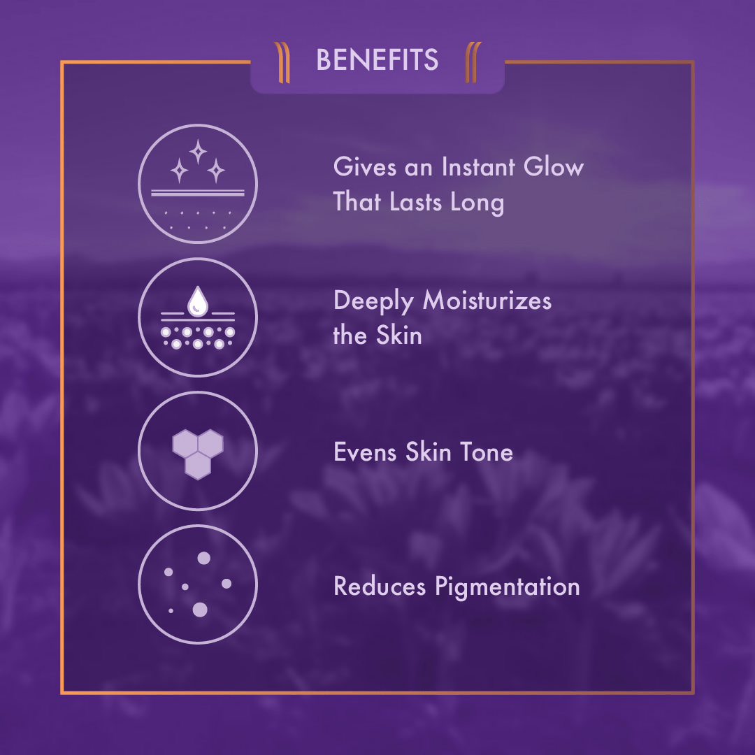 Ayuga Kashmiri Saffron Face Oil | Grocsy