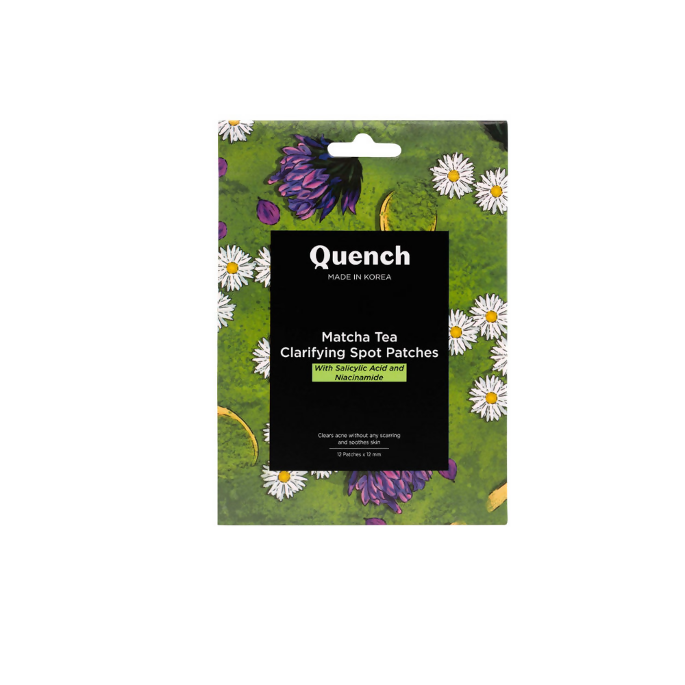 Quench Matcha Tea Clarifying Acne Patches | Grocsy