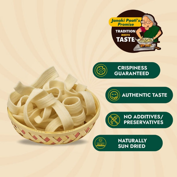 Sweet Karam Coffee Ribbon Vadam Crisps | Grocsy