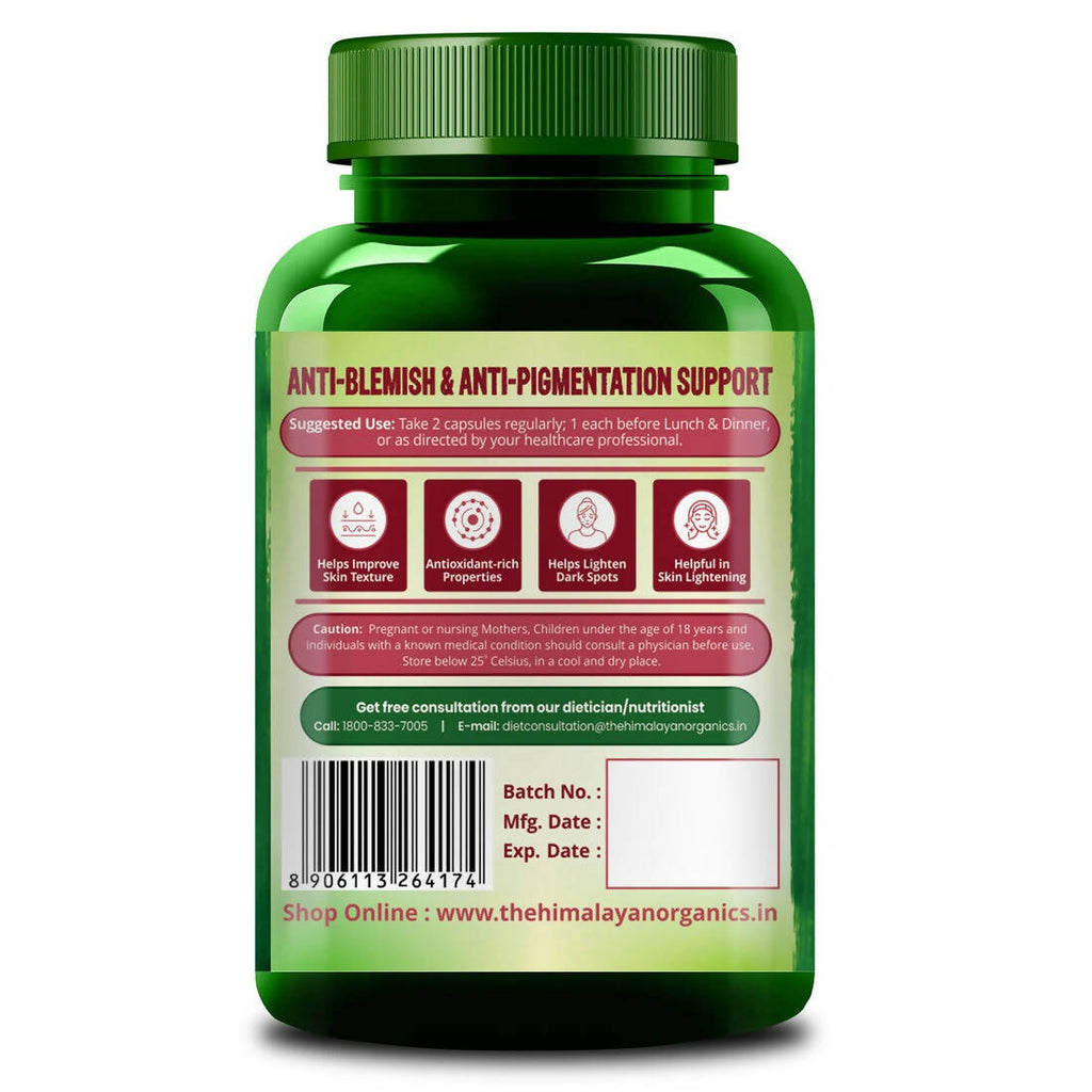 Himalayan Organics Dark Spots Pigmentation Support Capsules | Grocsy