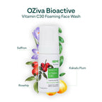 OZiva Bioactive Vitamin C30 Foaming Face Wash | Grocsy